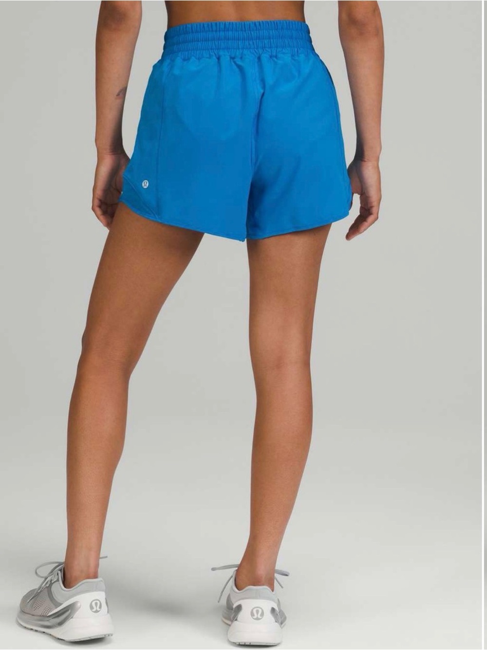 lululemon athletica Women's Electric Blue Athletic Shorts size 6 - Picture 10 of 11